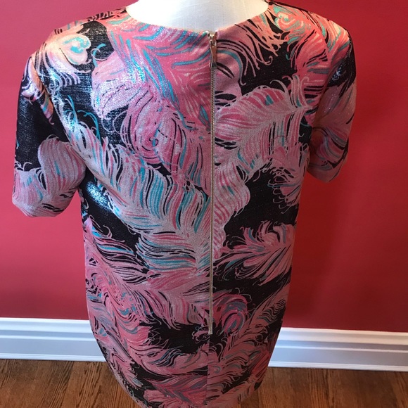 Kate Spade New York Regal Plumes Dress NWT 12 - Picture 3 of 4